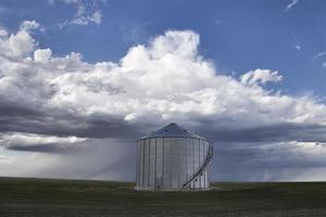 nuages de tempête des prairies canada photo