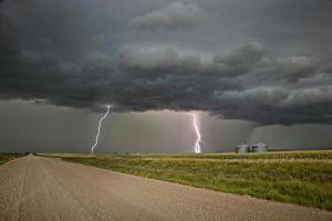 tempête des prairies saskatchewan photo