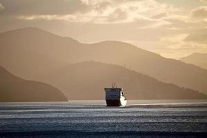 ferry voir picton nouvelle zélande photo