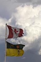 nuages d'orage des prairies photo