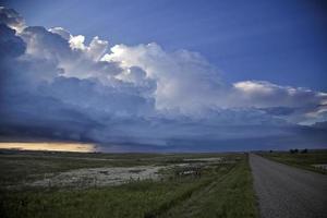 nuages d'orage saskatchewan photo