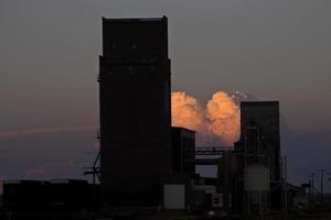 nuages d'orage des prairies photo