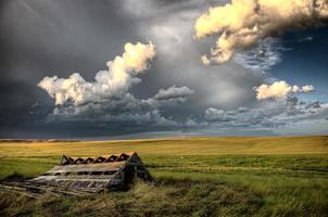 nuages d'orage saskatchewan photo