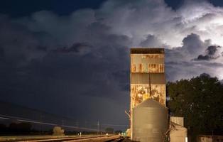 nuages d'orage des prairies photo