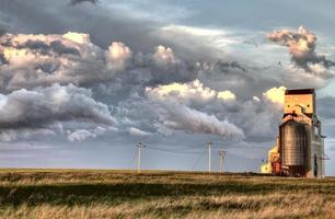 nuages d'orage saskatchewan photo