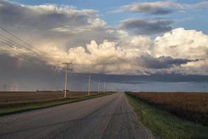 nuages d'orage saskatchewan photo