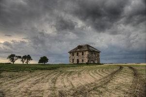 nuages de tempête des prairies canada photo