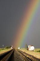 nuages d'orage saskatchewan photo