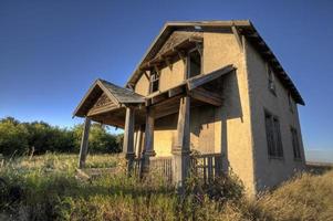 ferme abandonnée saskatchewan canada photo