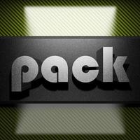 pack mot de fer sur carbone photo