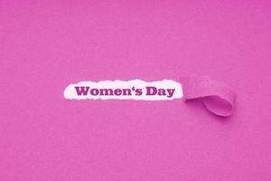 la journée internationale de la femme est célébrée le 8 mars photo
