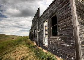 ferme abandonnée saskatchewan canada photo