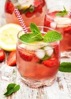 limonade aux fraises photo