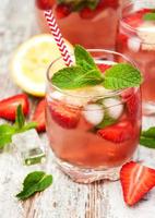 limonade aux fraises photo