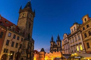 place de la vieille ville de prague photo