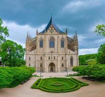 église sainte barbare à kutna hora photo