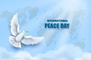 journée internationale de la paix. photo