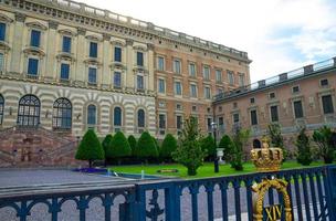 palais royal façade est stockholms slott, stockholm, suède photo