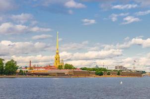 paysage urbain de la ville de saint-pétersbourg leningrad photo