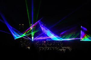 spectacle laser coloré photo