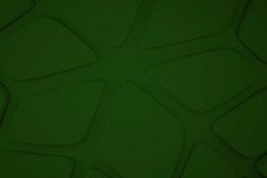 géométrie abstraite vert foncé motif de rayures de forme simple minimaliste avec texture polygonale de tissu réaliste sur vert foncé. photo
