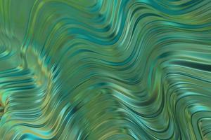 ligne abstraite rayée ondulée bleu clair et jaune incurvée motif rétro lisse avec texture demi-teinte pastel vague. photo