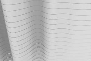 ligne rayée ondulée blanche abstraite motif rétro lisse incurvé avec texture demi-teinte pastel vague. photo