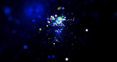 abstrait galaxie bleu foncé flou espace vintage univers de fumée élégant avec poussière d'étoiles de lait de galaxie d'étoiles sur galaxie noire foncée. photo