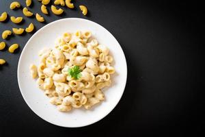 macaroni et fromage aux herbes photo