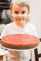 enfant gâteau tarte maison photo