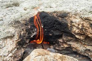 feu chimère. sur la colline près de chirali. kemer photo