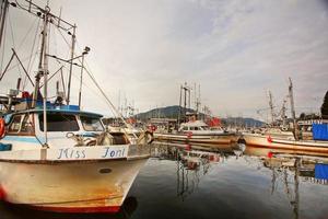 quai des bateaux de pêche à prince rupert photo