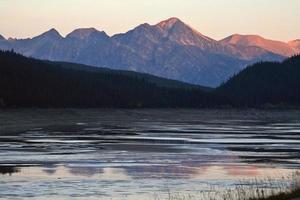 montagnes rocheuses en automne photo