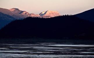 montagnes rocheuses en automne photo