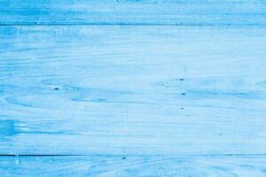 texture de planche de bois de couleur bleu clair brillant. fond en bois de plage vintage. photo