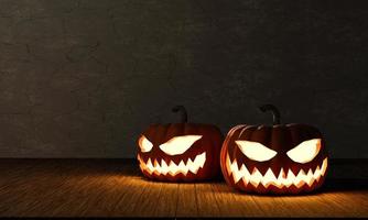 fond de citrouilles d'halloween photo