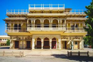 mubarak mahal du palais de la ville de jaipur au rajasthan, inde photo