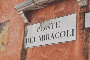 campo dei miracoli venise photo