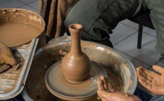 atelier de poterie pour enfants