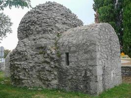 basilique punat dans l'île de krk croatie photo