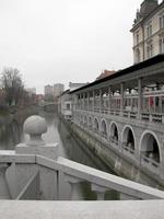 vue sur la ville de ljubljana en slovénie photo