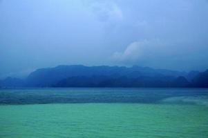 philippines, nuances de bleu photo