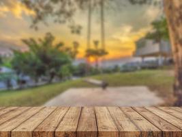 fond de table en bois photo