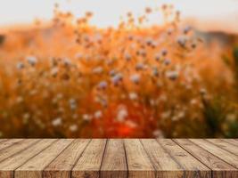 fond de table en bois photo