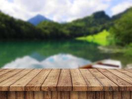 fond de table en bois photo