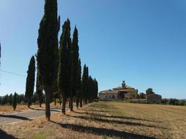 vue sur la ville de murlo photo