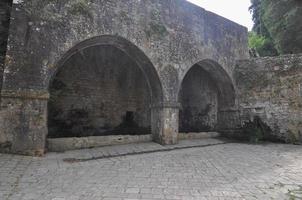 porte de la ville à volterra photo