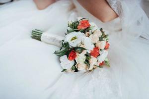 bouquet de mariée, le plus beau jour de ma vie photo