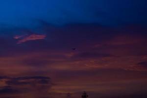 ciel avec lumière photo