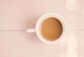 une tasse de café. photo